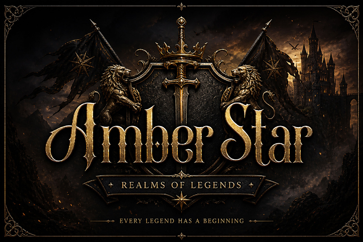 Amber Star, a Sans Serif Font by Wow Magic (Photo 2 of 4)