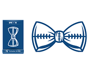 Football-Themed Bow Design, a Sport Illustration by CarWrap design (Thumbnail 4 of 5)