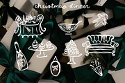 Whimsical Christmas Clipart, an Object Illustration by Teresa Art Store (Thumbnail 4 of 9)