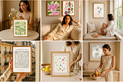 50 Frame Mockups for Canva, a Household Mockup by Matisse Studio (Thumbnail 2 of 10)