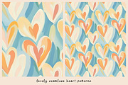 12 Lovely Seamless Heart Patterns, a Pattern Graphic by DesignRocket (Thumbnail 13 of 13)