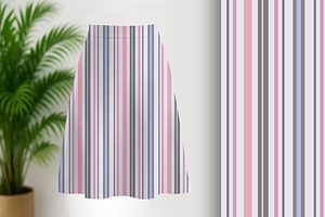 Delicate Purple Stripe Seamless