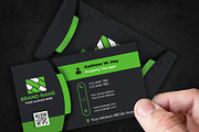 Dark Real Estate Card, a Business Card Template by Mohammad Sarfaraz (Thumbnail 3 of 7)