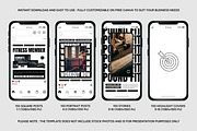 Fitness White Template, a Social Media Template by Kalubuak (Thumbnail 2 of 10)