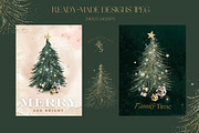 Scandinavian Christmas Bundle, a Decorative Illustration by Alisa Mikibith Art (Thumbnail 22 of 31)