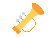Trumpet Flat Icon, a Duotone Icon by Pexelpy (Thumbnail 1 of 2)