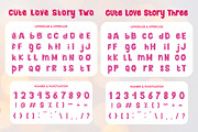 Cute Love Story - Quirky Love Font, a Font by PutraCetol Studio (Thumbnail 13 of 13)