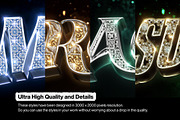Bling Bling Gold Text Effects Vol 03, a Layer Style Add-On by Hyperpix Productions (Thumbnail 19 of 19)