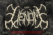 Cobweb Death Metal Font, a Blackletter Font by Fonday Studio (Thumbnail 2 of 12)