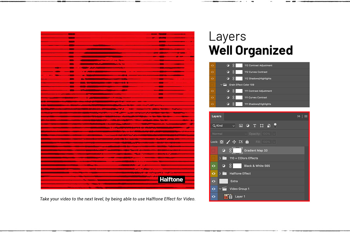 Halftone Effect for video, an Action Add-On by DuoFankaar (Photo 3 of 15)
