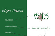 Makers in the Wild DIY Brand Kit, a Branding & Logo Template by Hello Holly Studio (Thumbnail 6 of 10)