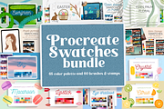 Swatches palette Procreate bundle, a Palette Add-On by Let's Art (Thumbnail 1 of 14)