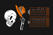 Shady Character For Procreate, a Brush Add-On by Crusoe Design Co. (Thumbnail 5 of 10)