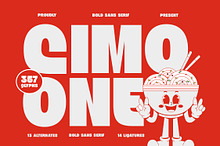 Cimo One Bold Display Font
