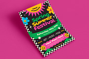 Spring Summer Festival Event Flyer, a Flyer Template by Guuver (Thumbnail 3 of 3)