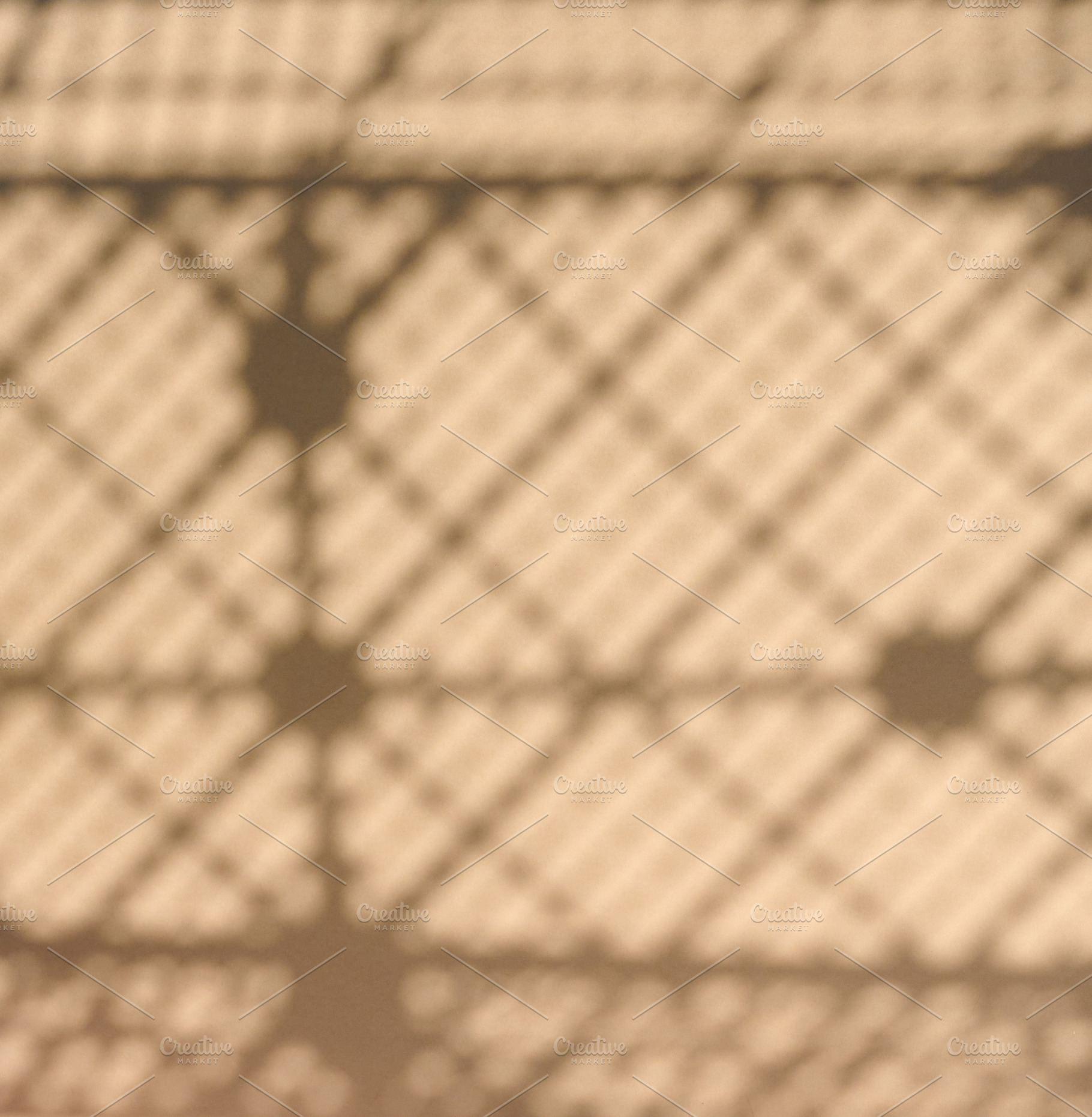 Blurred geometric pattern in beige and brown tones., an Abstract Photo by ndanko