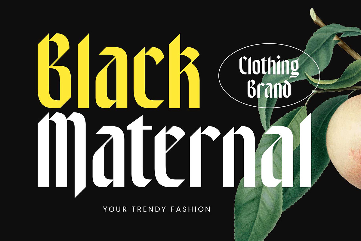 Nightwoe - Modern Blackletter, a Blackletter Font by Novitype (Photo 5 of 13)