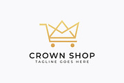 Crown Shop Retail Online Store Logo, a Branding & Logo Template by Signatoro (Thumbnail 1 of 2)