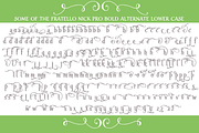 Sale-Fratello Nick Pro Bold, a Font by Debi Sementelli (Thumbnail 3 of 3)