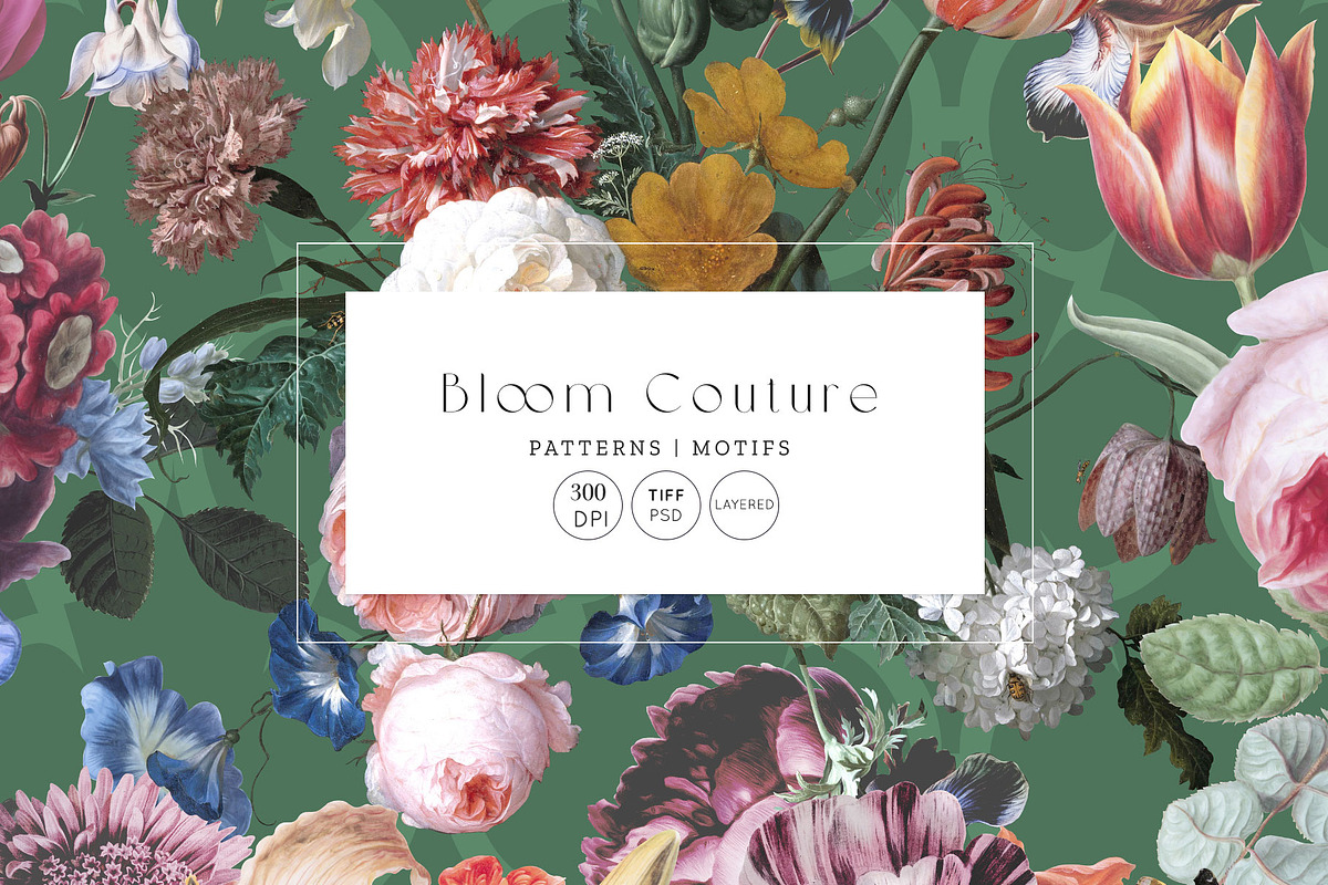 Bloom Couture, a Pattern Graphic by Pink Linen (Photo 1 of 10)