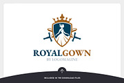 Royal Gown Logo Template, a Branding & Logo Template by LOGOMAGINE (Thumbnail 5 of 16)