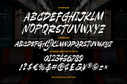 Gangsta Destroyer - Brush Font, a Font by Arterfak Project (Thumbnail 13 of 14)