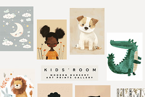 KIDS' ROOM Nursery Prints Gallery