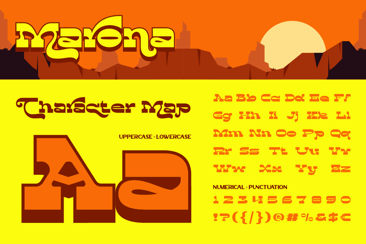 Marona - Western Typeface, a Serif Font by Artisan Themes (Photo 2 of 12)