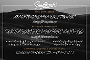 Sandbrush, a Script Font by Typia Nesia (Thumbnail 9 of 10)