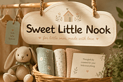 Munchee Playful Chalk Textured Font, a Handwritten Font by Letterhanna Studio (Thumbnail 8 of 9)