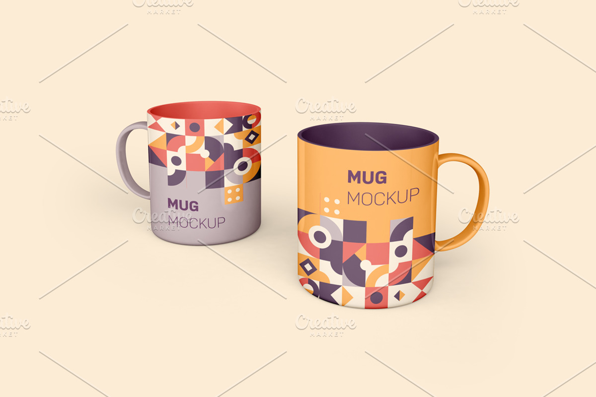 Mug Mockup, a Cups & Container Mockup by Qaleb Studio