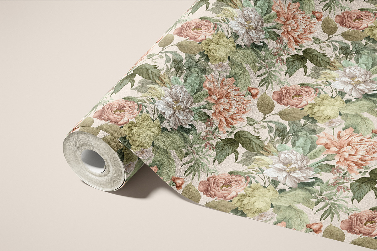 Vintage Botanical Set, a Pattern Graphic by Ninterints (Photo 6 of 13)