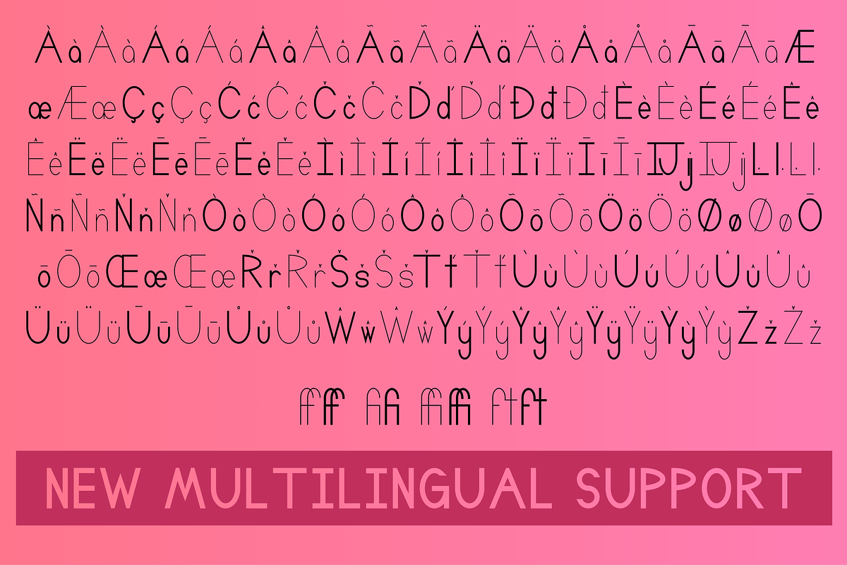 Pricisia Typeface preview 4