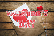 Bold Love - Valentines Font, a Slab Serif Font by vladocar (Thumbnail 3 of 5)