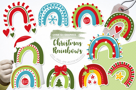 Christmas Rainbows 2