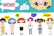 The Cute Girl Creator, a Decorative Illustration by Satika (Thumbnail 3 of 13)