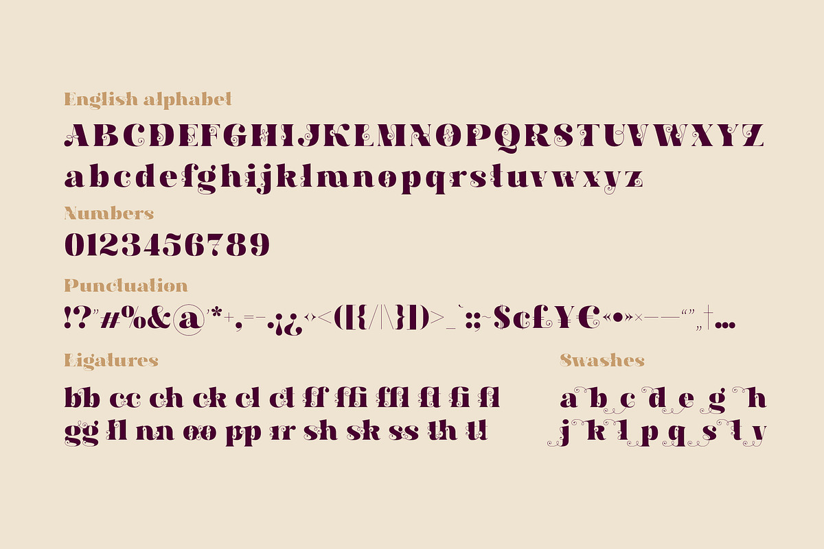 Hallie - Bold Classic Font preview 6
