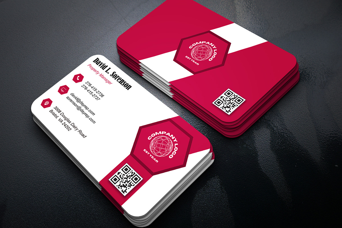 Modern Creative Business Card PSD