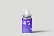 Pump Bottle Mockup, a Packaging Mockup by renderstockmarket (Thumbnail 2 of 4)