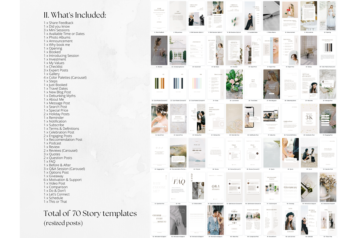 210 Photography Social Media BUNDLE, a Social Media Template by PatternLab. (Photo 3 of 10)