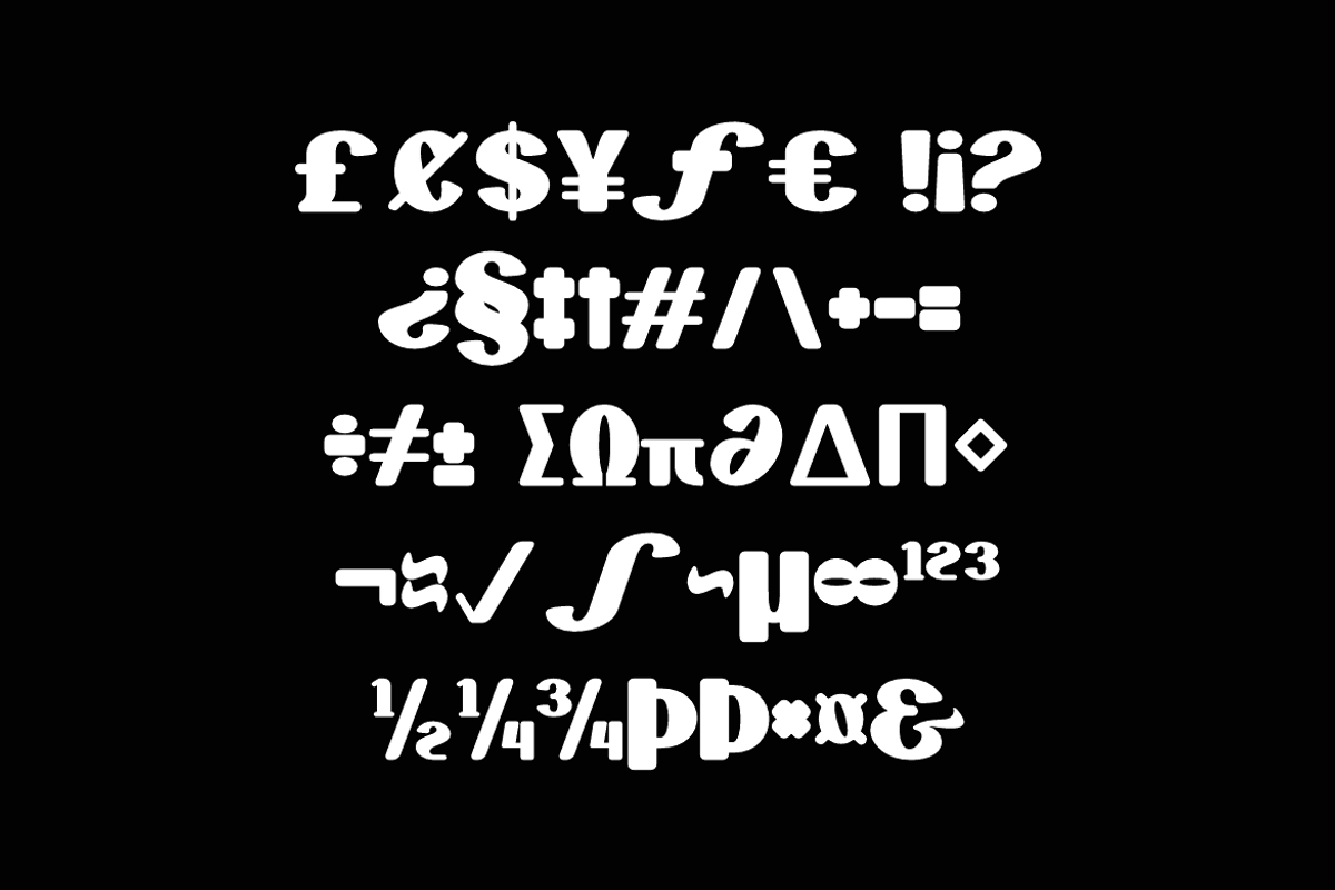 Sqerot - Bold Round Font, a Sans Serif Font by Iqsiart Studio (Photo 9 of 12)