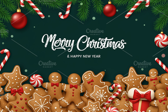 Merry Christmas & Happy New Year PSD preview 5