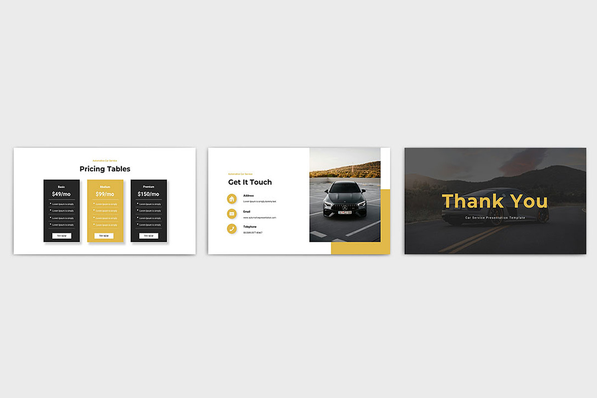 Autocar Presentations Template, a Presentation Template by TypeMakers (Photo 5 of 5)
