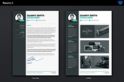Resume 3, a Resume Template by ikono.me (Thumbnail 4 of 6)
