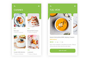 Food Delivery Adobe Illustrator App, an UI Kit Template by themelove (Thumbnail 9 of 9)
