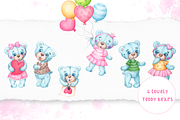 LOVELy watercolor collection, an Illustration by Tatiana Troian (Thumbnail 2 of 8)