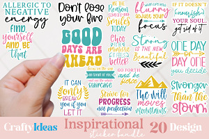 Inspirational Sticker Bundle