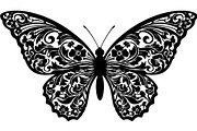 Beautiful Butterfly Silhouette, an Object Graphic by Designer_Momina (Thumbnail 9 of 20)