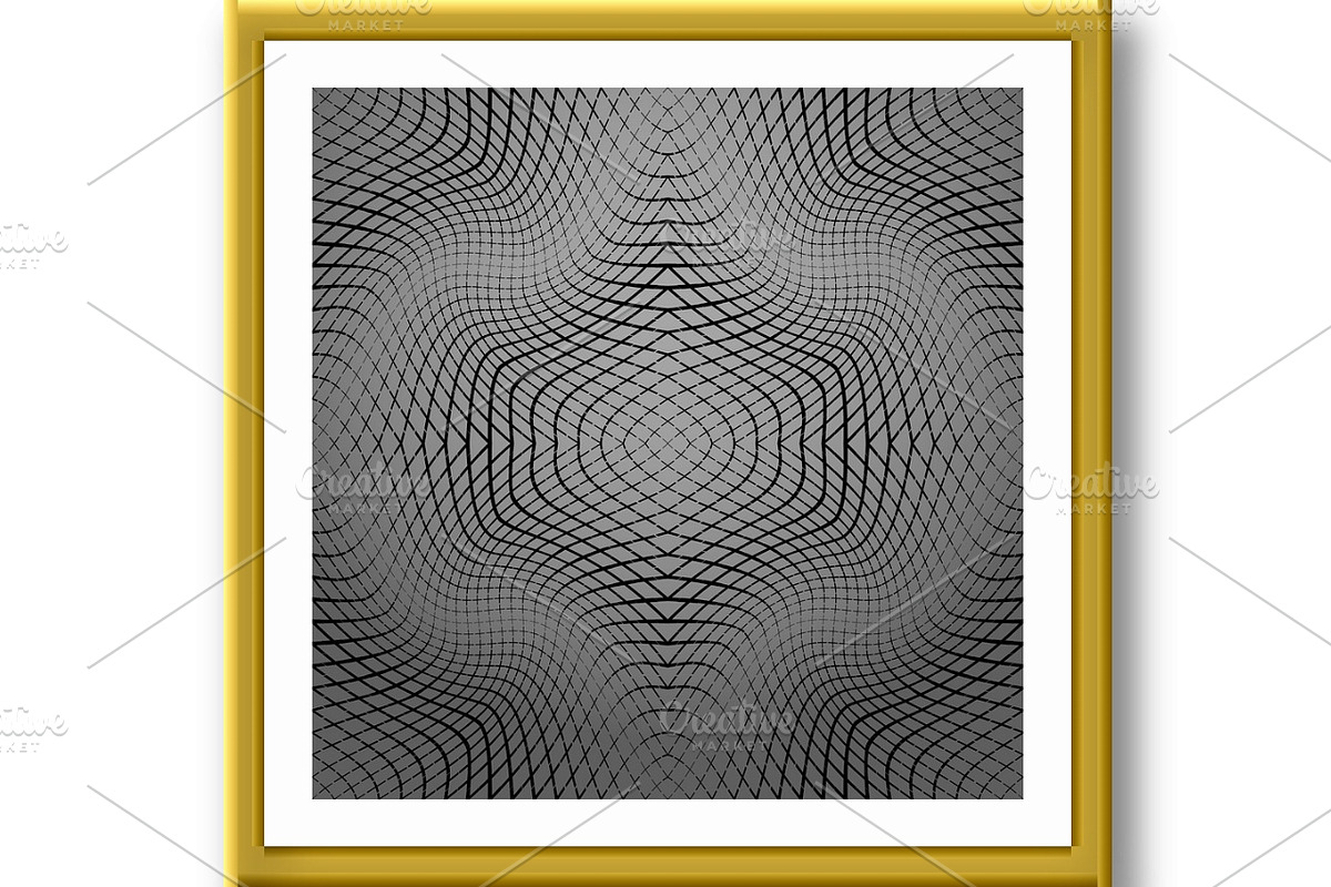 The geometric pattern with wavy, a Texture Graphic by RODINA (Photo 2 of 3)