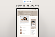 Kajabi Product Template for Courses, a Landing Page Template by Pixel & Flow (Thumbnail 1 of 8)